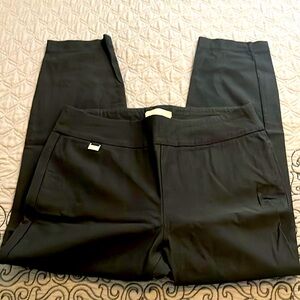 Women’s Elastic Waist Black Dress Pants